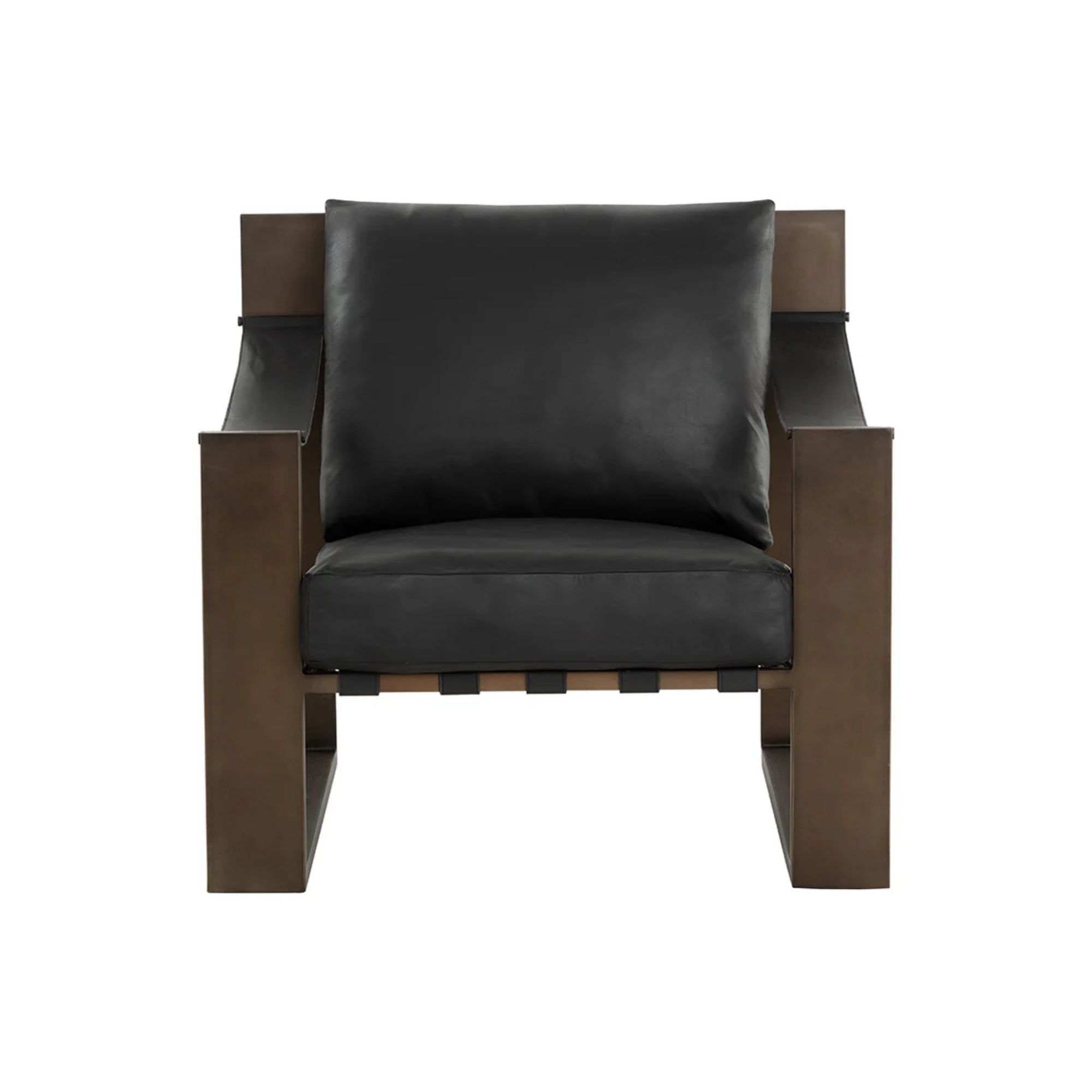 Berke Lounge Chair - Antique Bronze